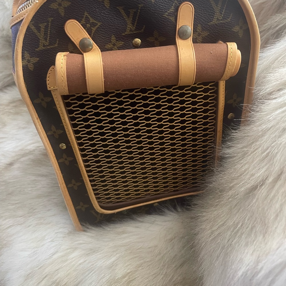 LV pet carrier